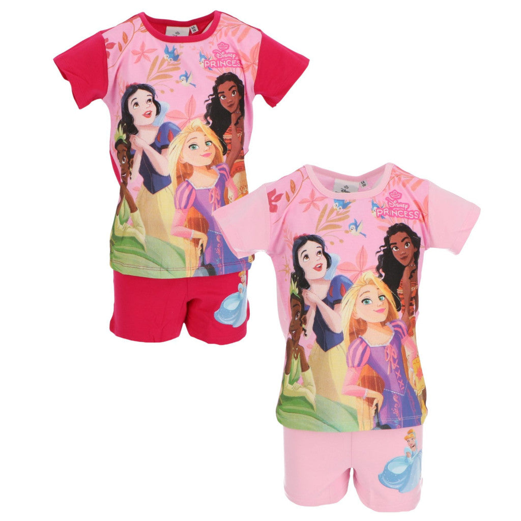 Disney Princess Friendship bērnu īsā pidžama 2-6 gadi