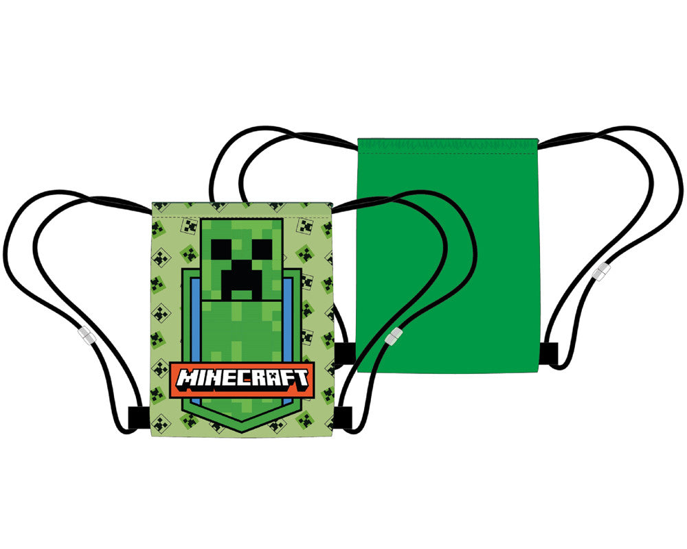 Minecraft Green Zone sporta soma, sporta maiss 40 cm