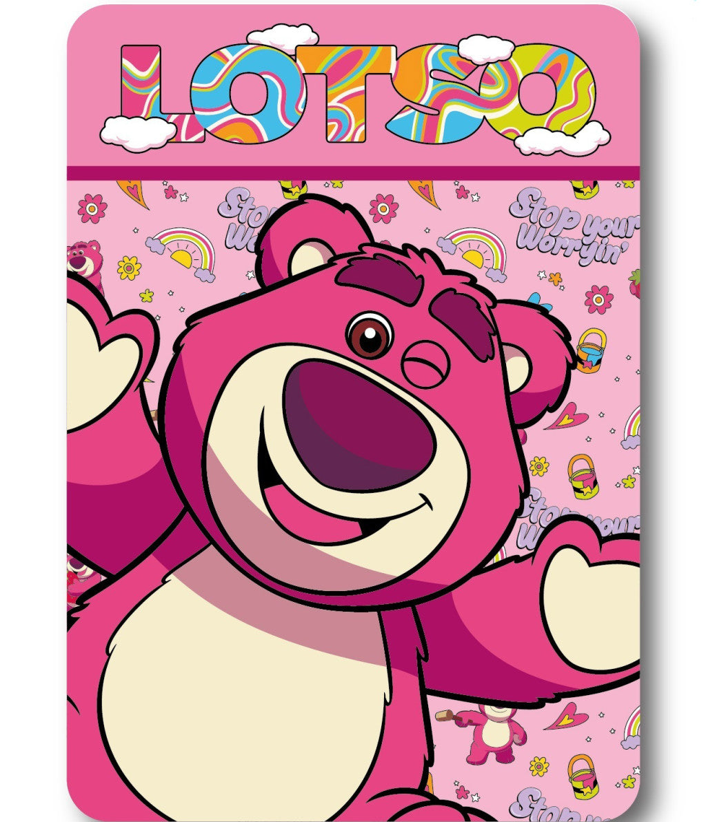 Disney Rotaļlietu stāsts Lotso flīsa sega 100x140cm