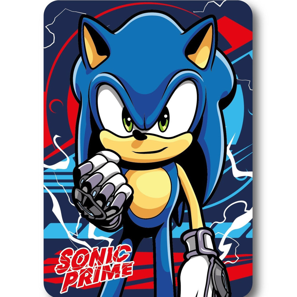 Sonic the Hedgehog enerģijas metiena flīsa sega 100x140cm