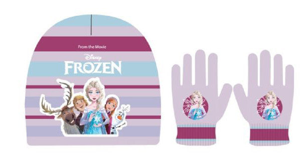 Disney Frozen Friends bērnu cepures un cimdu komplekts