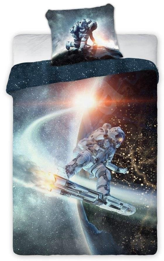 Space Space Surf gultasveļas komplekts 140√–200 cm, 70√–90 cm