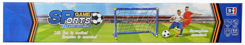 Futbola tīkls, futbola vārtu komplekts ar bumbu