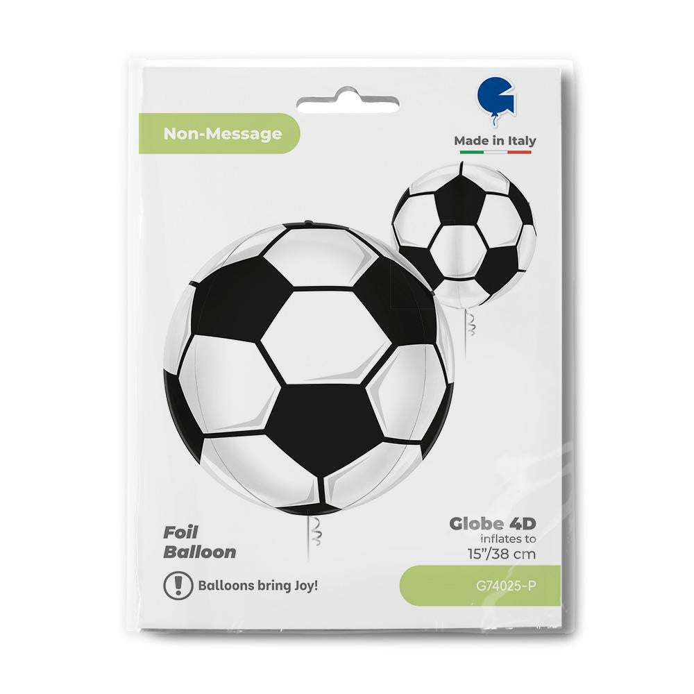4D folijas balons "Futbols" 38 cm