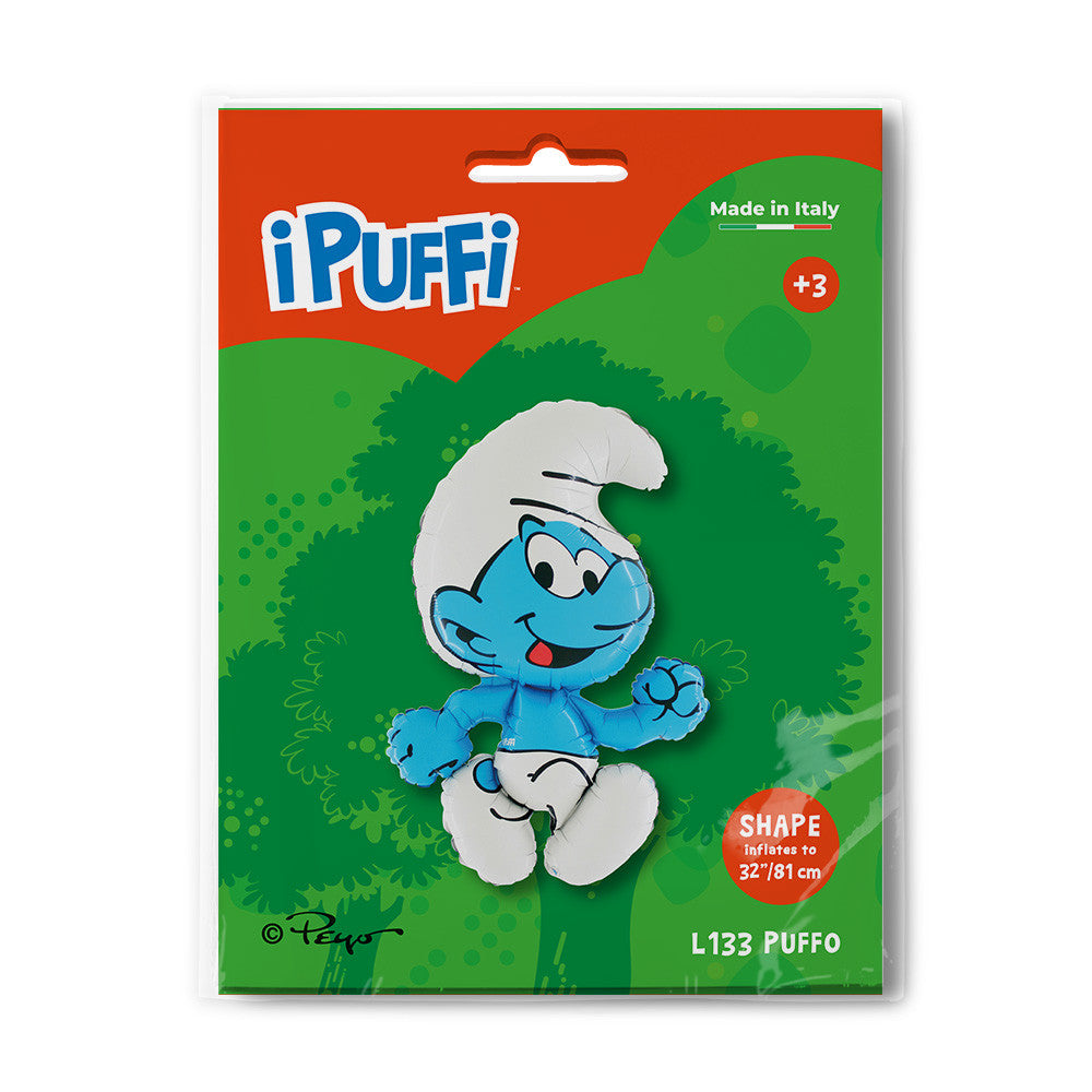 Smurfs Puffo folijas balons 81 cm