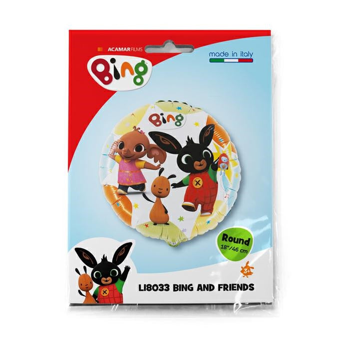 Bing Friends folijas balons 46 cm