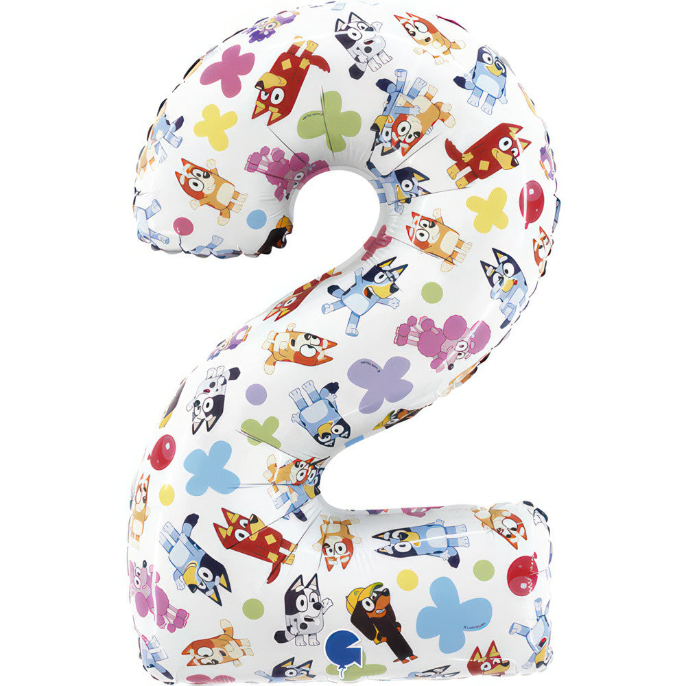 Folijas balons "Draugi" 66 cm, zils