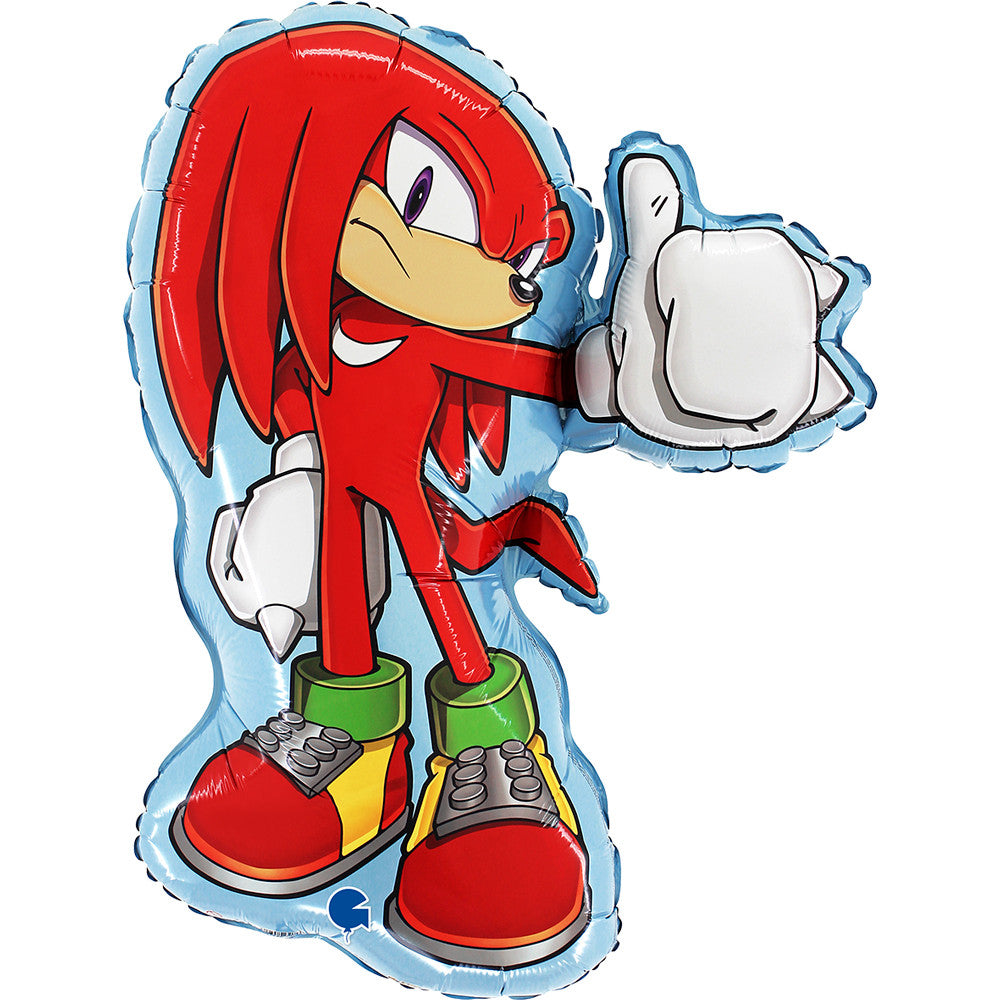 Folijas balons "Sonic the Hedgehog Knuckles" 66 cm