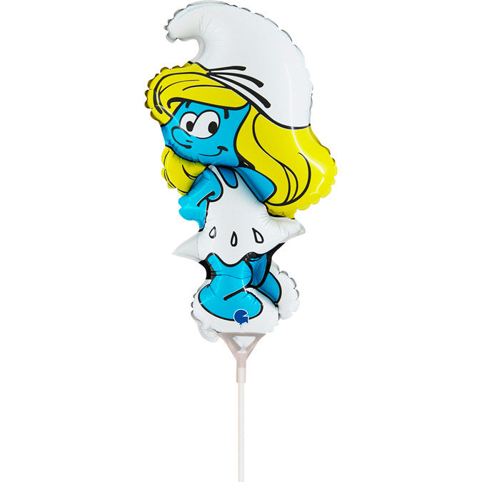 Smurfu Smurfetes mini folijas balons 35 cm (WP)