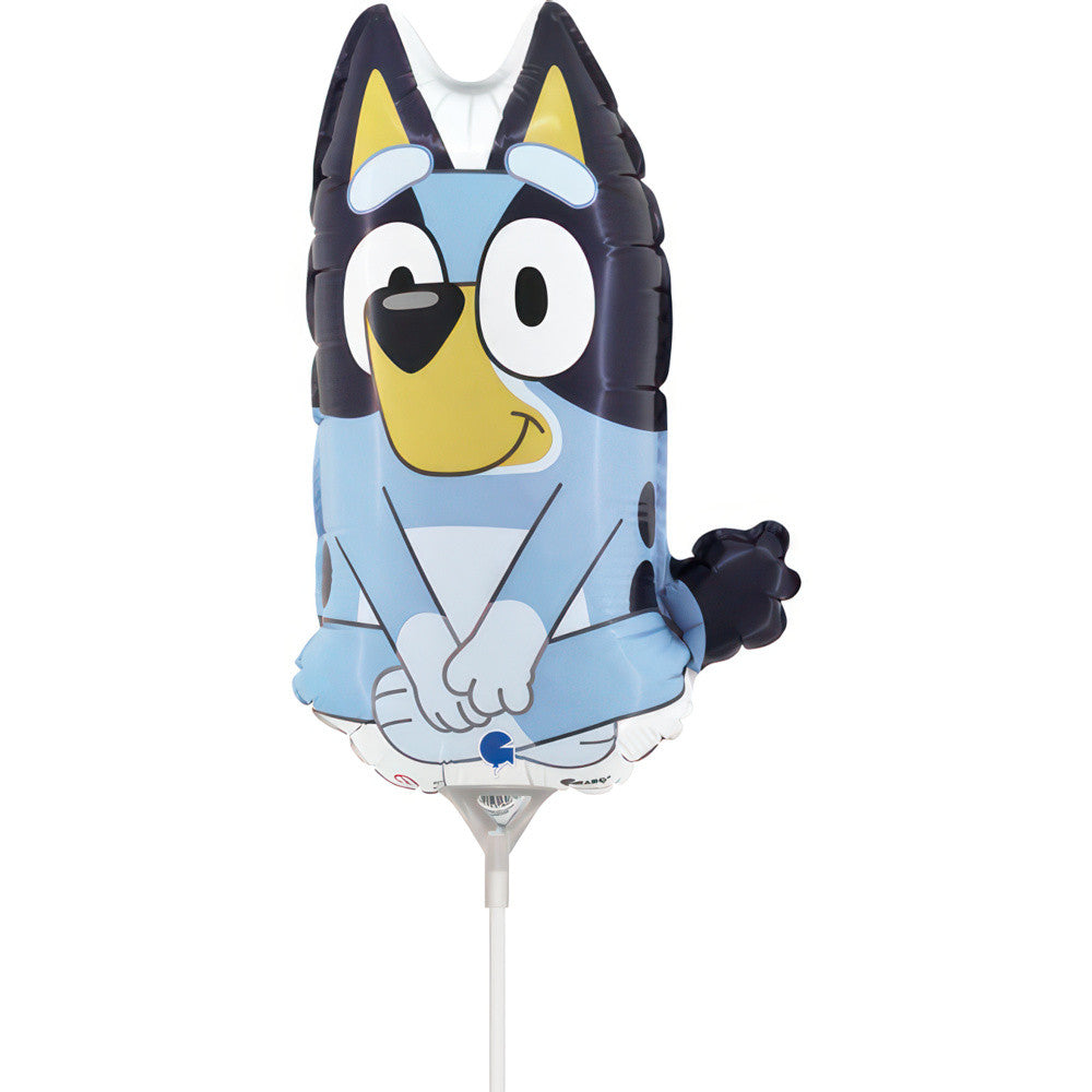 Zili mīlīgs mini folijas balons 35 cm (WP)