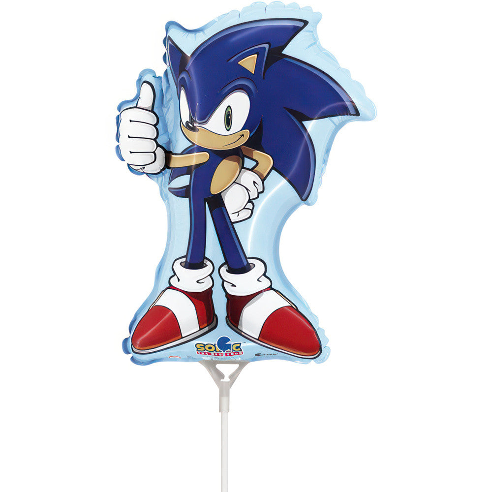 Ķepu patruļa Larrikin Sonic the Hedgehog mini folijas balons 35 cm (WP)