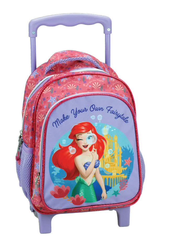 Disney Princess Ariel pasaku riteņojoša bērnudārza mugursoma, 30 cm soma