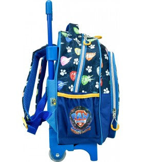Ķepu patruļa Power Up rullējamā pirmsskolas mugursoma, soma 30 cm