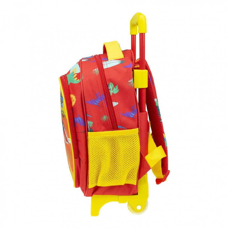 Ķepu patruļa Dino glābšanas riteņsoma pirmsskolas vecuma bērniem, soma 30 cm