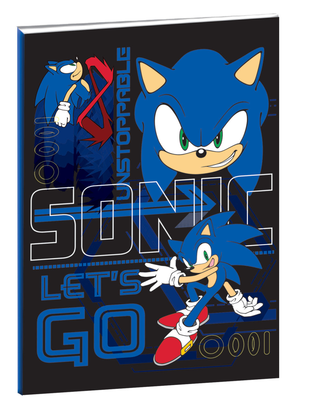 Sonic the Hedgehog: Go Fast Sonic the Hedgehog B/5 līniju klade, 40 lappuses
