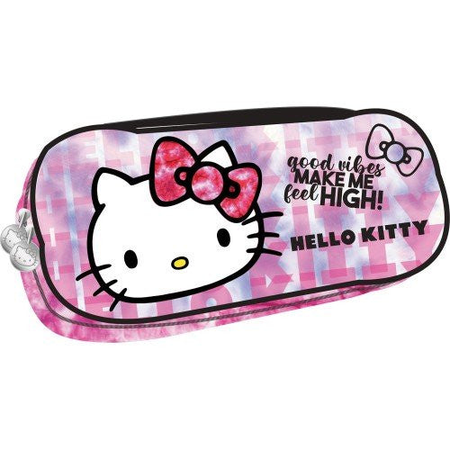 Hello Kitty Good Vibes zīmuļu maciņš ar 2 nodalījumiem, 26 cm