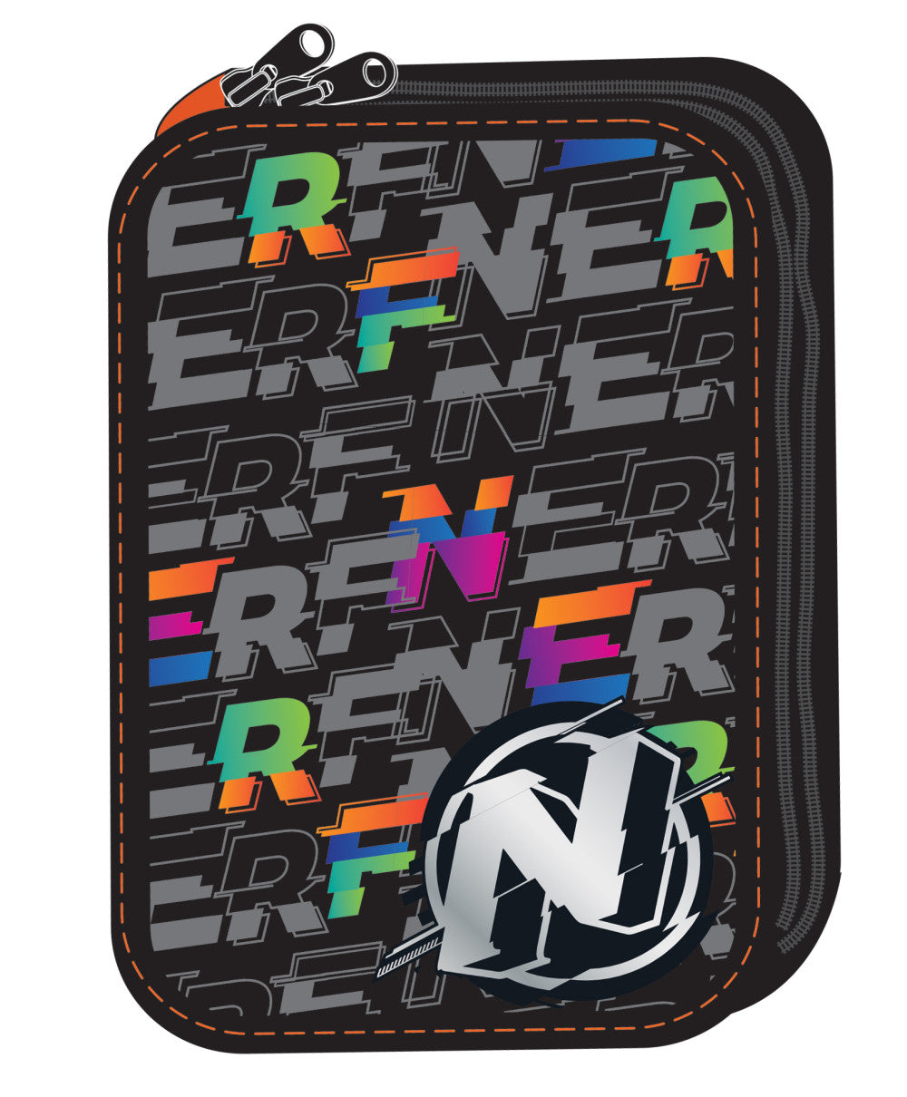 Nerf Energy pildīts divu līmeņu zīmuļu maciņš