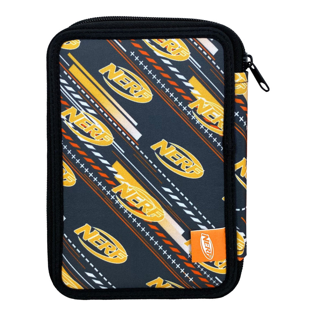 Nerf Unstoppable pildītais zīmuļu maciņš, 2 slāņi