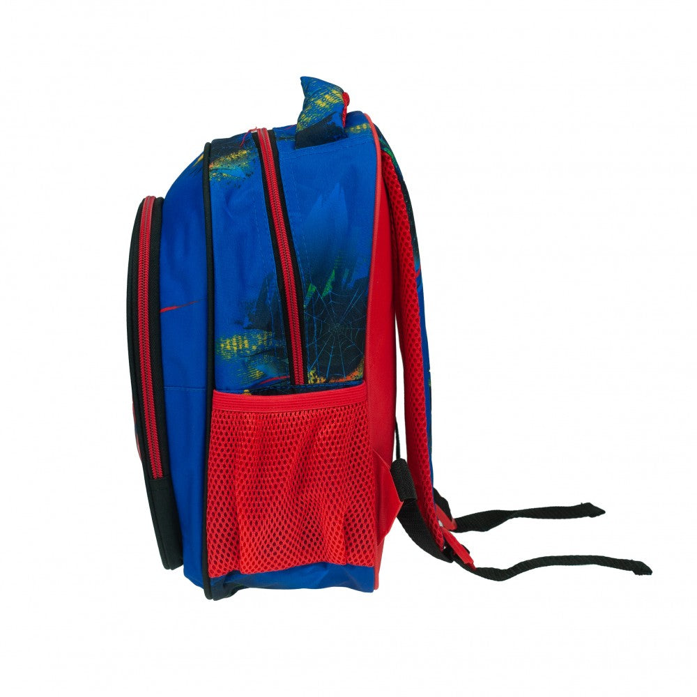 Zirnekļcilvēka zila mugursoma, soma 30 cm