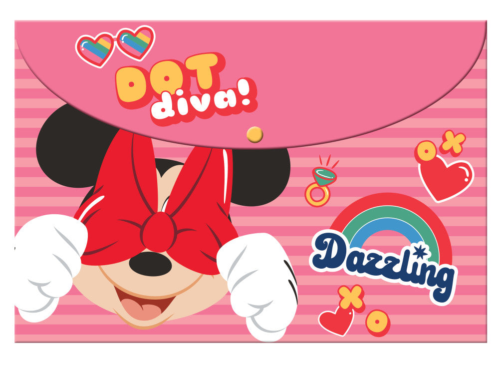 Disney Minnie Wink A/4 dokumentu mape