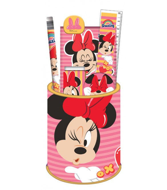 Disney Minnie Wink kancelejas piederumu komplekts, 7 gab.