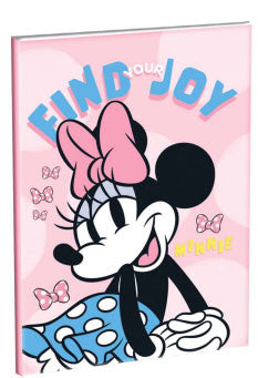 Disney Minnie Joy B/5 līniju piezīmju grāmatiņa, 40 lapas