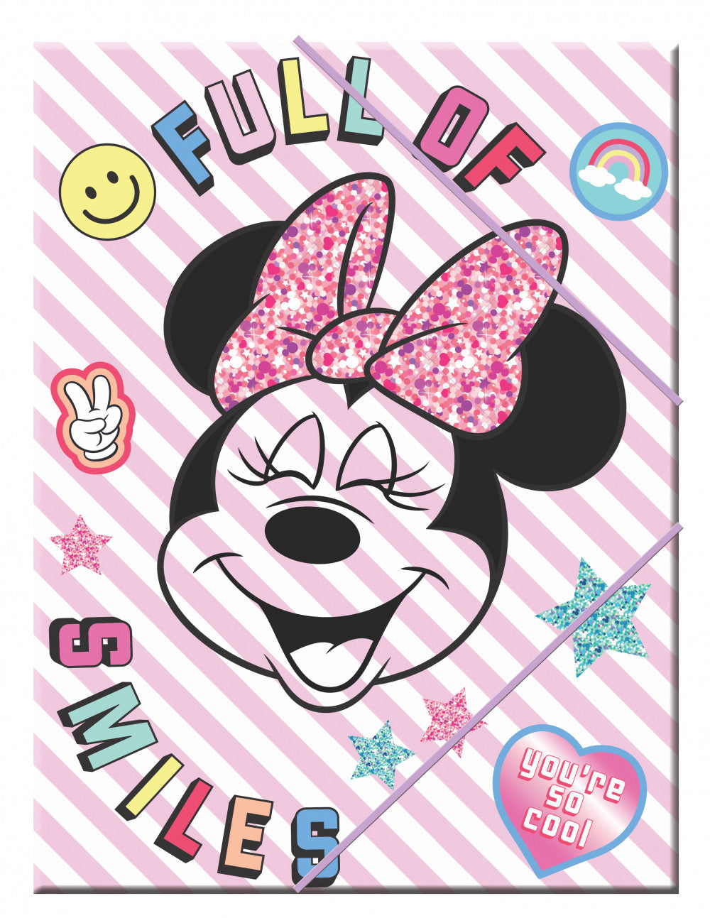 Disney Minnie Smiles A/4 elastīga mape