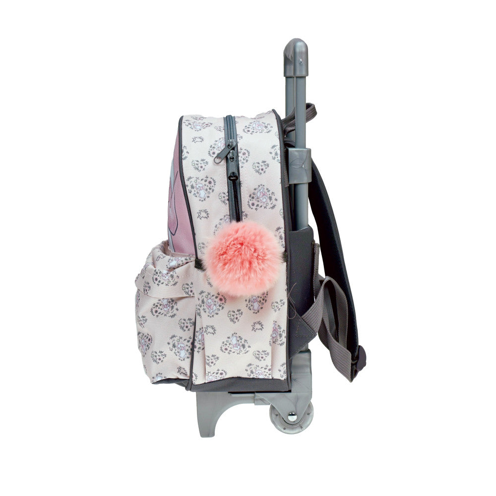 Disney Marie Jaukā kaķu riteņošanas mugursoma bērnudārzam, soma 30 cm
