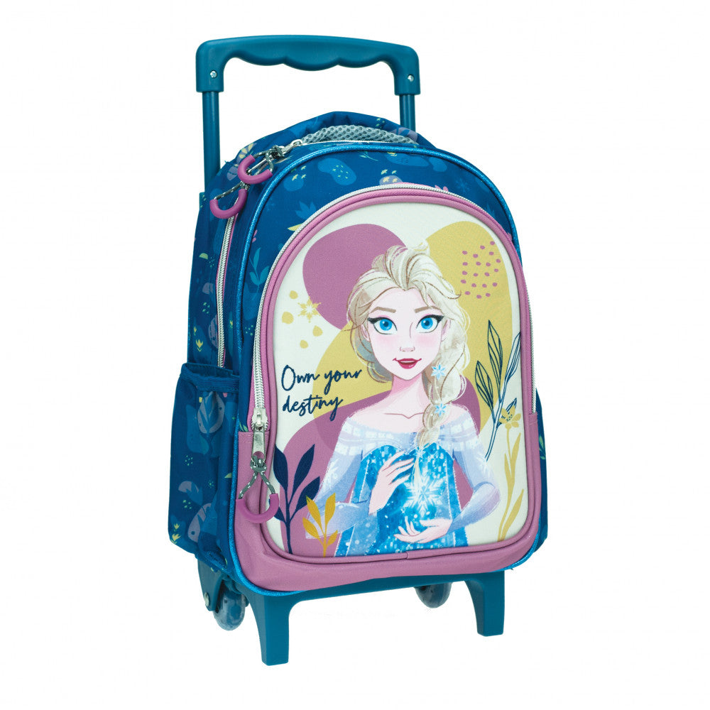 Disney Frozen Together rullējamā pirmsskolas mugursoma, soma 30 cm