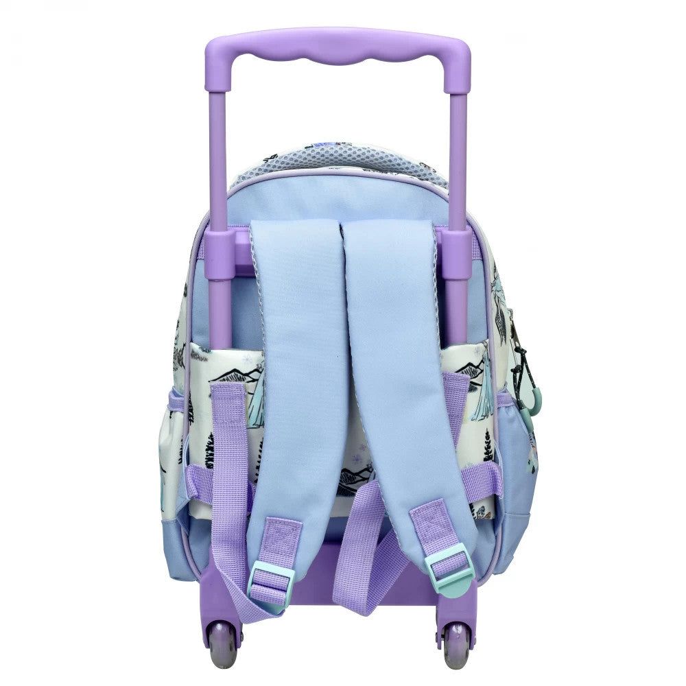 Disney Frozen Adventure bērnudārza mugursoma ar ritošo daļu, soma 30 cm