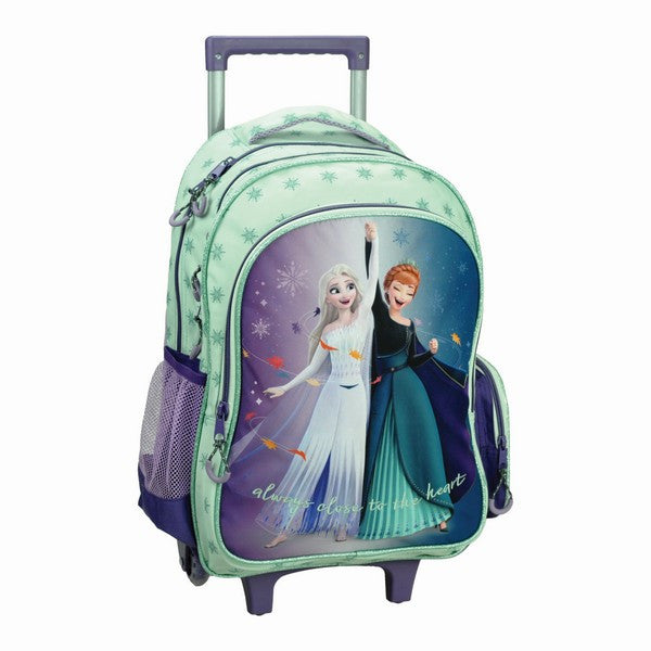 Disney Frozen idilliskā riteņsoma skolas soma, soma 46 cm