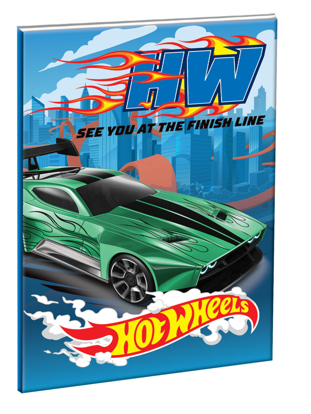 Hot Wheels Race B/5 līniju klade, 40 lapas
