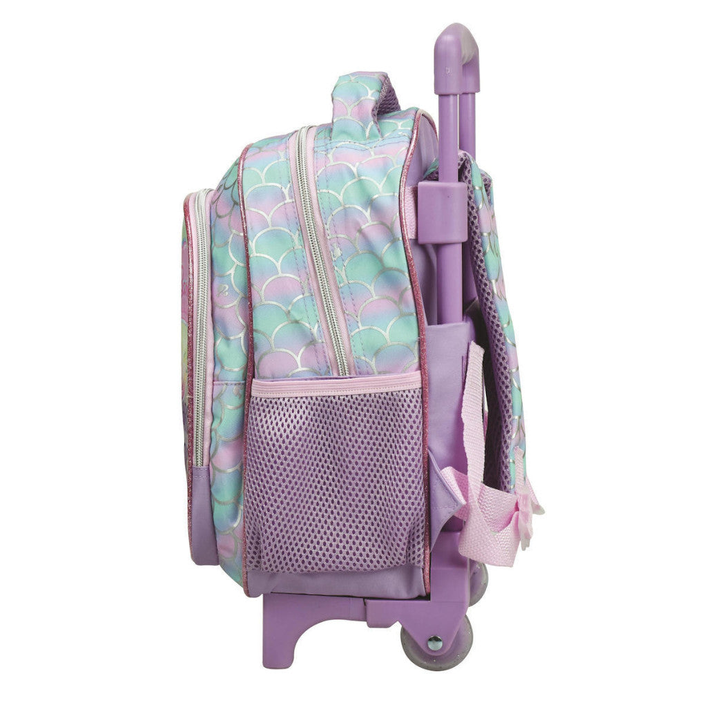 Barbie Sparkle bērnudārza mugursoma ar ritošo daļu, soma 30 cm