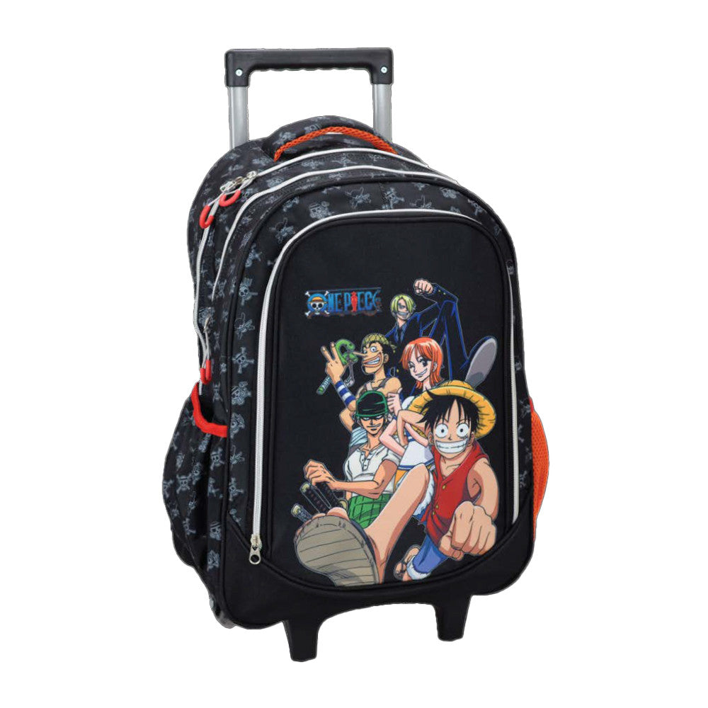 One Piece Luffy riteņsoma skolas soma, soma 46 cm