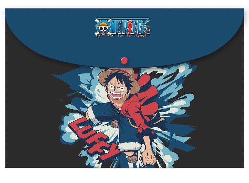 One Piece Luffy A/4 dokumentu turētāja maciņš