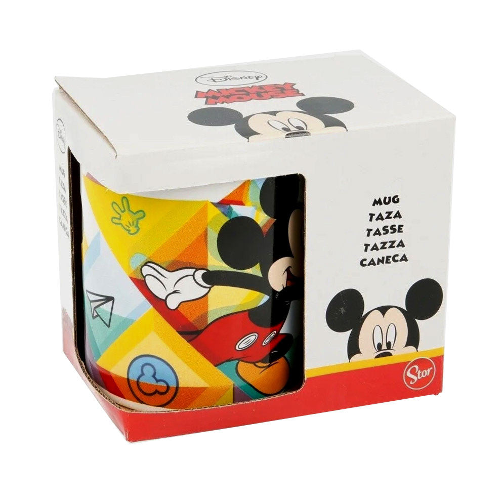 Disney Mickey Color Flow porcelāna krūze 325 ml dāvanu kastītē