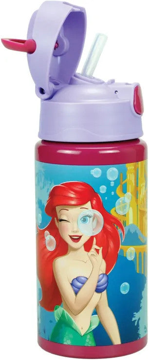 Disney Princess Ariel alumīnija pudele ar āķi 500 ml