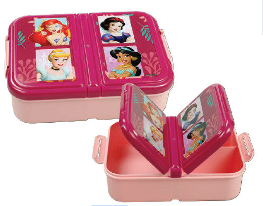 Disney Princess daudznodalījumu pusdienu kaste, sviestmaižu kaste