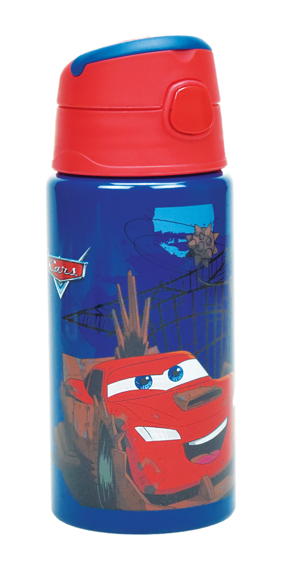 Disney Cars Off-Road alumīnija pudele ar āķi 500 ml