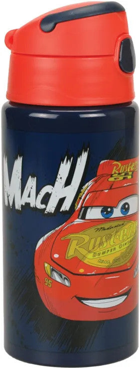 Disney Cars Speed alumīnija pudele ar āķi 500 ml