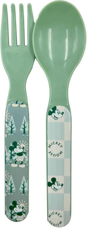 Disney Mickey Nature sviestmaižu kaste + galda piederumu komplekts