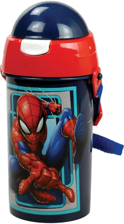 Zirnekļcilvēka pasaules pudele, sporta pudele 500 ml