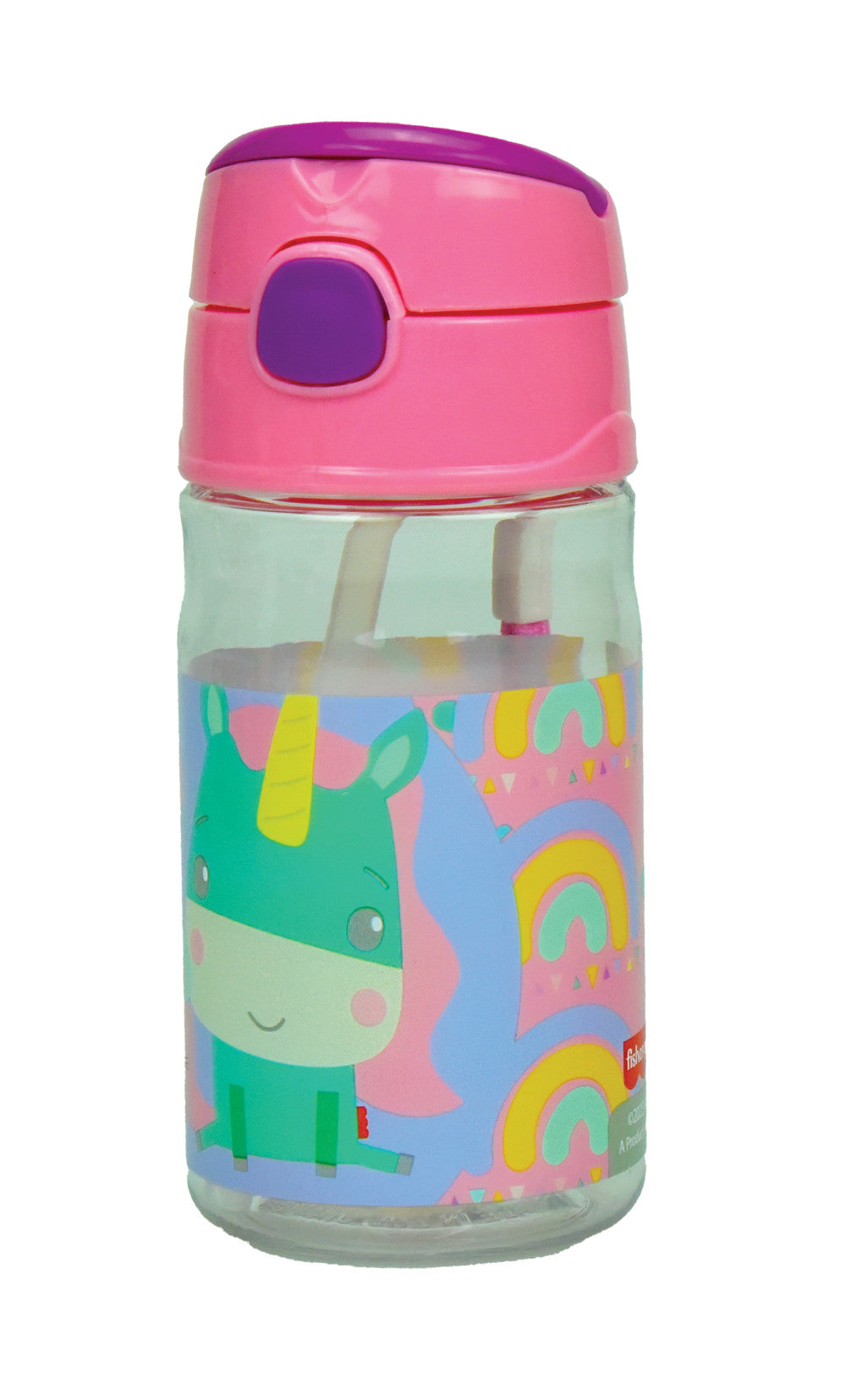 Fisher-Price Animals plastmasas pudele ar pakaramo 350 ml