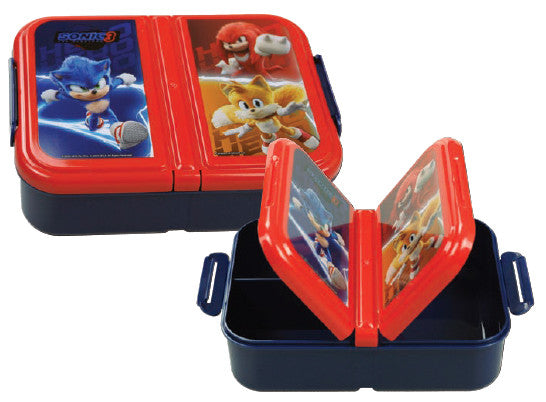 Sonic the Hedgehog Hero Trio nodalījuma pusdienu kaste, sviestmaižu kaste