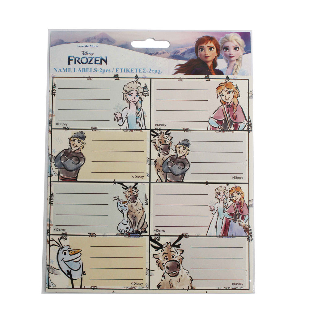 Disney Frozen Adventure piezīmju grāmatiņas uzlīmes 16 gab.