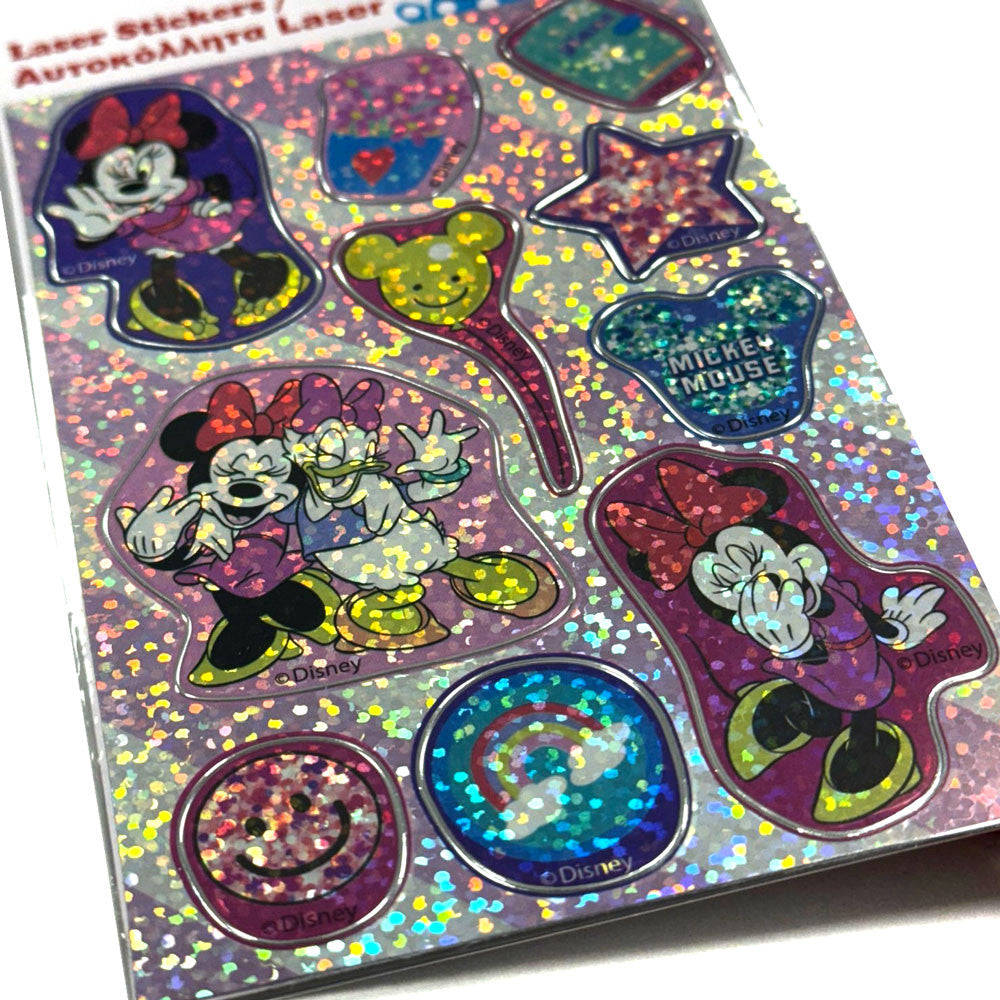 Disney Minnie Smiles hologrāfisko uzlīmju komplekts