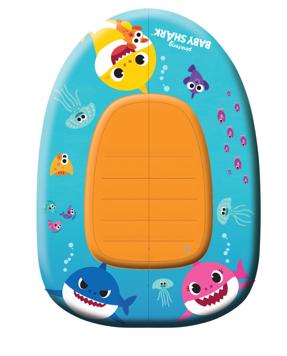 Piepūšamā laiva Baby Shark Adventure 102x69 cm