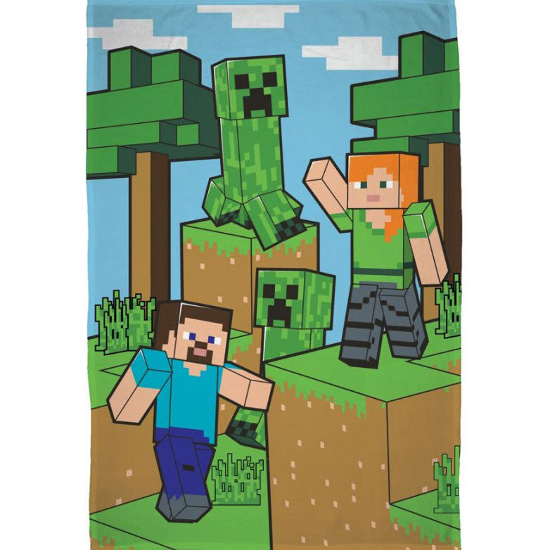 Minecraft Encounter flīsa sega 100x150cm