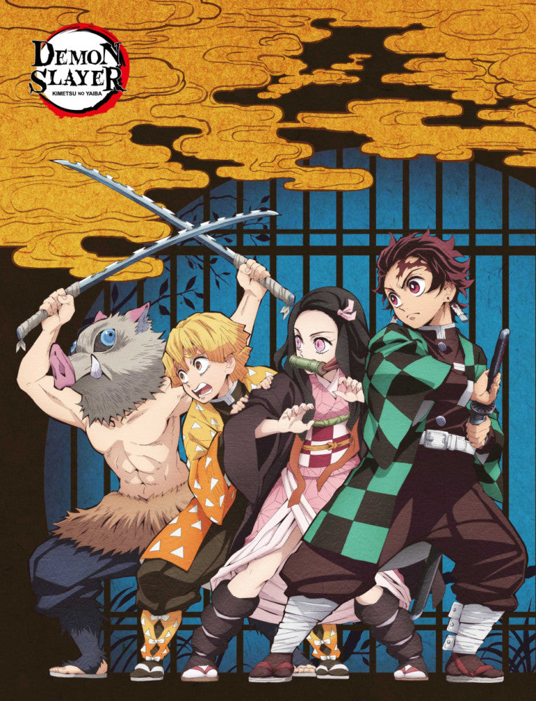 Demon Slayer The Team flīsa sega 130x170 cm