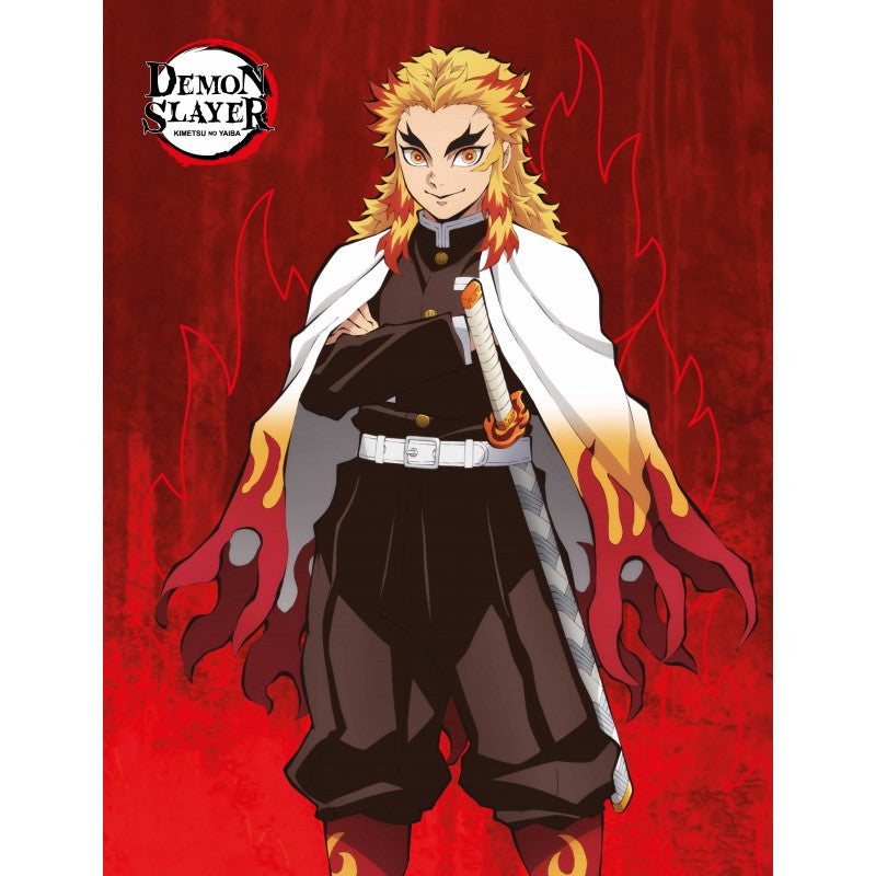 Dēmonu slepkavas Rengoku polārā sega 130x170 cm